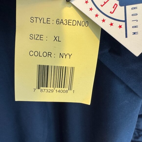 New With Tags XL 90s/00s New York Yankees G III Sports Carl Banks Pullover Y2K - Picture 11 of 16